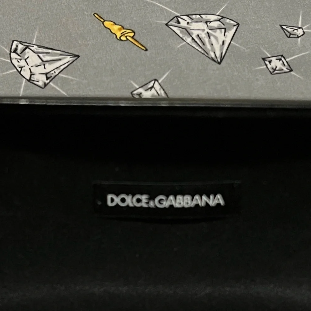 Dolce & Gabbana black eyeglass case - Picture 2 of 3